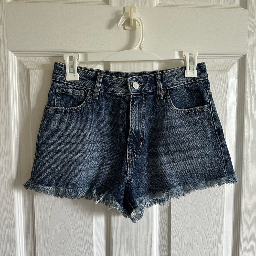 PacSun High Rise Festival Denim Shorts